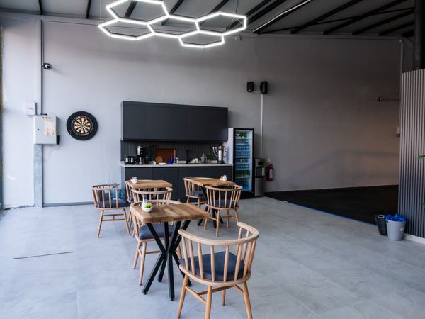 F8 Training Studio — Free café for members — water, tea, filter coffee